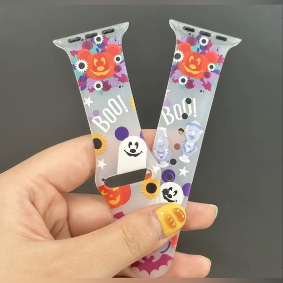 iWatch band Mickey pumpkin 🎃 and ghost 👻 - Picture 1 of 7
